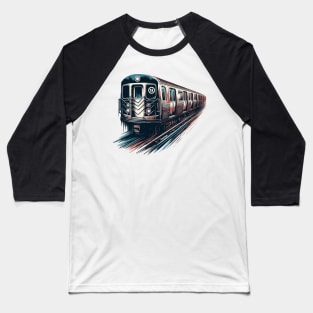 Subway Baseball T-Shirt